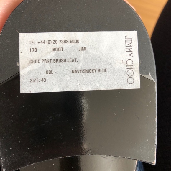 Jimmy Choo brand new Rare Croc Leather Boots! - Picture 6 of 6